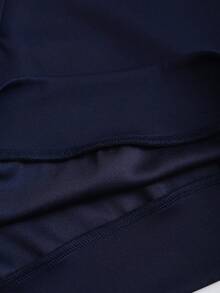 Sweetra Autumn New American Vintage Casual Striped Loose Pullover 2 In 1 Polo Collar Long Sleeve Sweatshirt