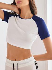 EasyFave 3pcs Young Cropped Casual Comfortable Athleisure T-Shirts For Women