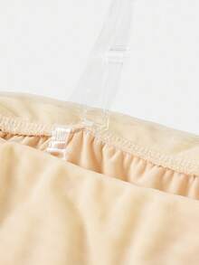 SHEIN Tween Girl Casual Minimalist Off-Shoulder Cropped Flare Long Sleeve T-Shirt Long Tube Tops Kids Off Shoulder Top Tween Girls Off Shoulder Top Tween Girl Clothes Knitted Ribbed Off Shoulder Top Long Sleeve Off Shoulder Top - Apricot - View 2