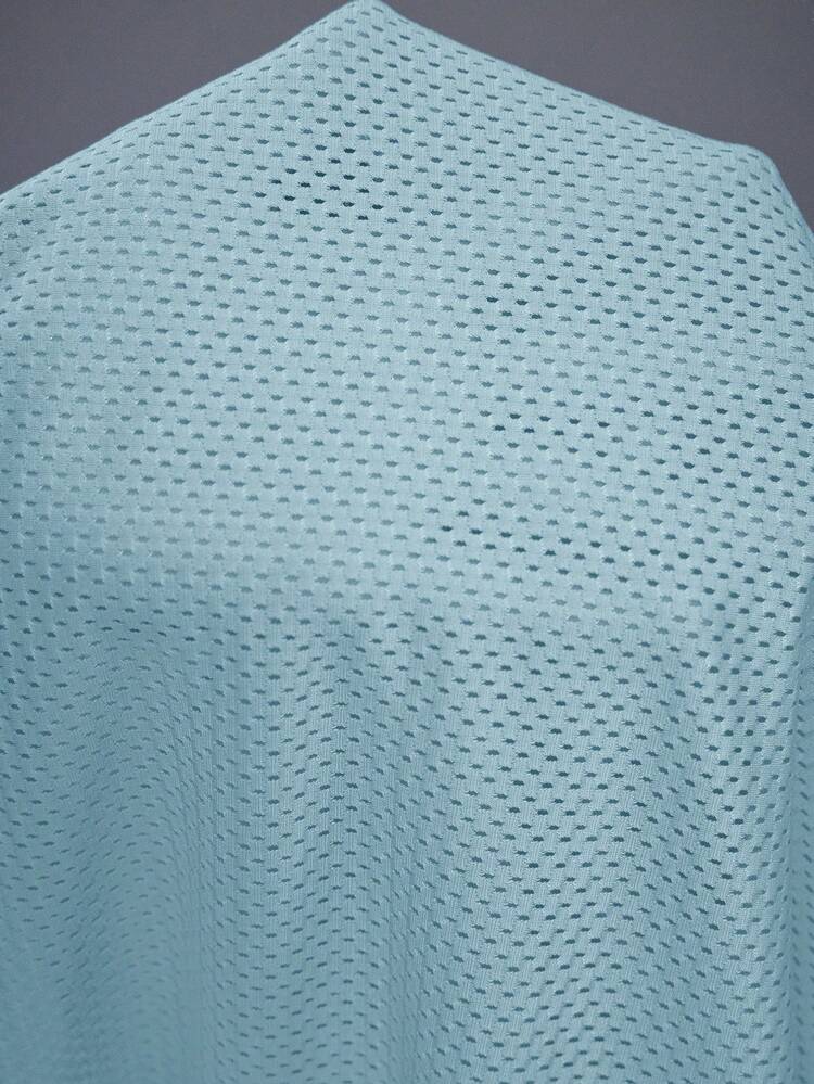 Powerista Solid Raglan Sleeve Sports Tee Gym Women Shirts - Green - View 7