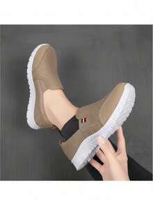 Women Casual Shoes - 米色 - 查看 3