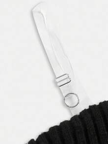 Girlism كنزة صوفية صوفية قصيرة للفتيات المراهقات بأكمام واسعة منسدلة وياقة مكشوفة الكتفين، بلوزة صوفية أنيقة للارتداء في فصلي الخريف والشتاء، مناسبة للحفلات