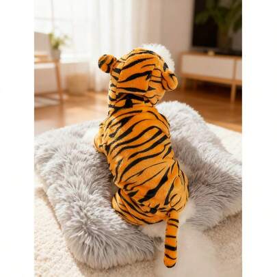 Zazumi 1 件宠物连帽衫，冬季保暖老虎服装泰迪熊、比熊犬、小型犬和猫咪衣服
