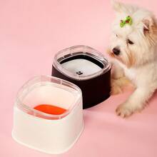 PETSIN 宠物漂浮水碗 - 大容量，防窒息，猫狗嘴巴不湿，宠物饮水机 - 白橙-2200ML - 查看 11