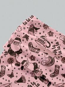 Glamance Maddens Magic 两件套女士修身可爱圣诞套装，冬季女士短裤套装，两件套骷髅泳衣，女士两件套夏季套装，时尚别致服装系列 - 彩色 - 查看 3