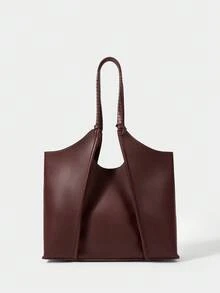 SHECARRY Women Tote Bags - Brown - View 6