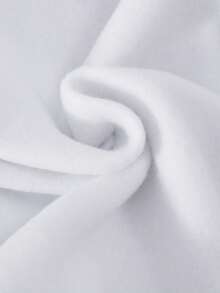 Sparklyn 2 件女童休闲半拉链立领长袖运动衫和字母印花慢跑裤套装，适合日常通勤 - 灰色 - 查看 5