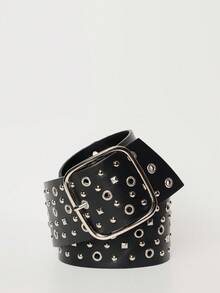 MUSERA 女士腰带 - 黑色 - 查看 2