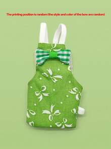 1件可爱鹦鹉套装，尿布便便袋，鹦鹉尿布，适用于鹦鹉、玄凤鹦鹉、鸽子 - 可水洗可重复使用的鹦鹉防护尿布，小型宠物鸟套装内衬（印花位置随机）