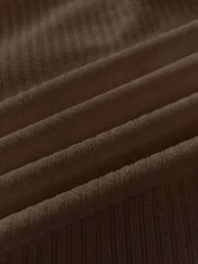 INAWLY Áo khoác cardigan dài tay màu trơn lãng mạn dành cho nữ - Cà phê nâu - Xem 4