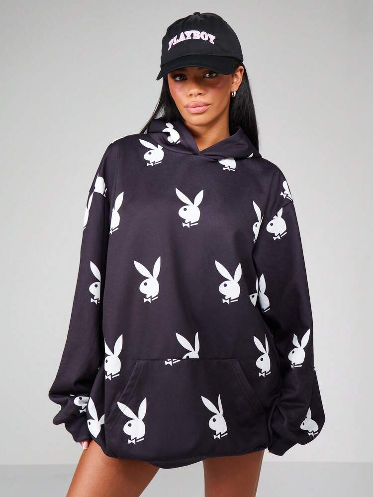 Missguided x Playboy Baseball Cap With Embroidered Logo Text