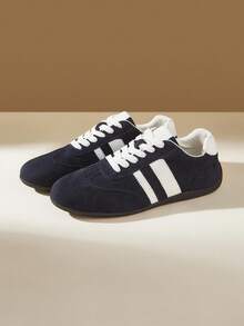 CUCCOO EASI 女士圆头休闲运动鞋 - 藍色 - 查看 2