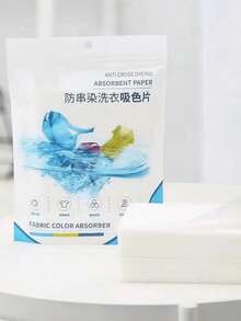 300/200/100/50 buc tablete absorbante de culoare pentru rufe, hârtie de rufe anti-pătare, foi de haine