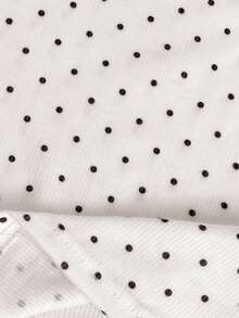 SHEIN 少女基础款休闲百搭白色针织圆领宽松长袖蕾丝蝴蝶结T恤上衣，返校季，可爱百搭，适合秋冬季日常穿着、街头风、居家圣诞节舒适秋冬装扮，适合新年、日常穿着、庆祝活动，秋冬季轻松舒适，秋冬季叠穿单品，时尚少女之选。 - 黑色 - 查看 8