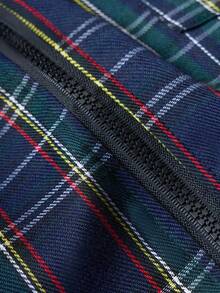 PAVTROS Casual Business Loose Plaid Long Sleeve Men Shirts, Fall