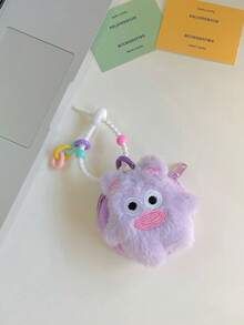 Kawaii Cartoon Monster Schlüsselanhänger Geldbörse - tragbare Dopamin-Stil Tasche, süße Mini-Tasche