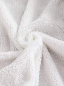 Sparklyn 少女休闲连帽防风外套，保暖中长款外套，秋冬季 - 卡其色 - 查看 6