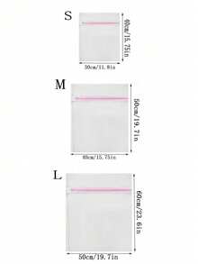 1/3/6pcs Household Anti-Deformation Laundry Bag, Underwear And Bra Washing Bag, Anti-Entanglement Laundry Net Bag, Luggage Clothing Sorting Bag Dress Pants Shoes Jeans Boots Skirt,Spring,Minimalist,Summer Tops