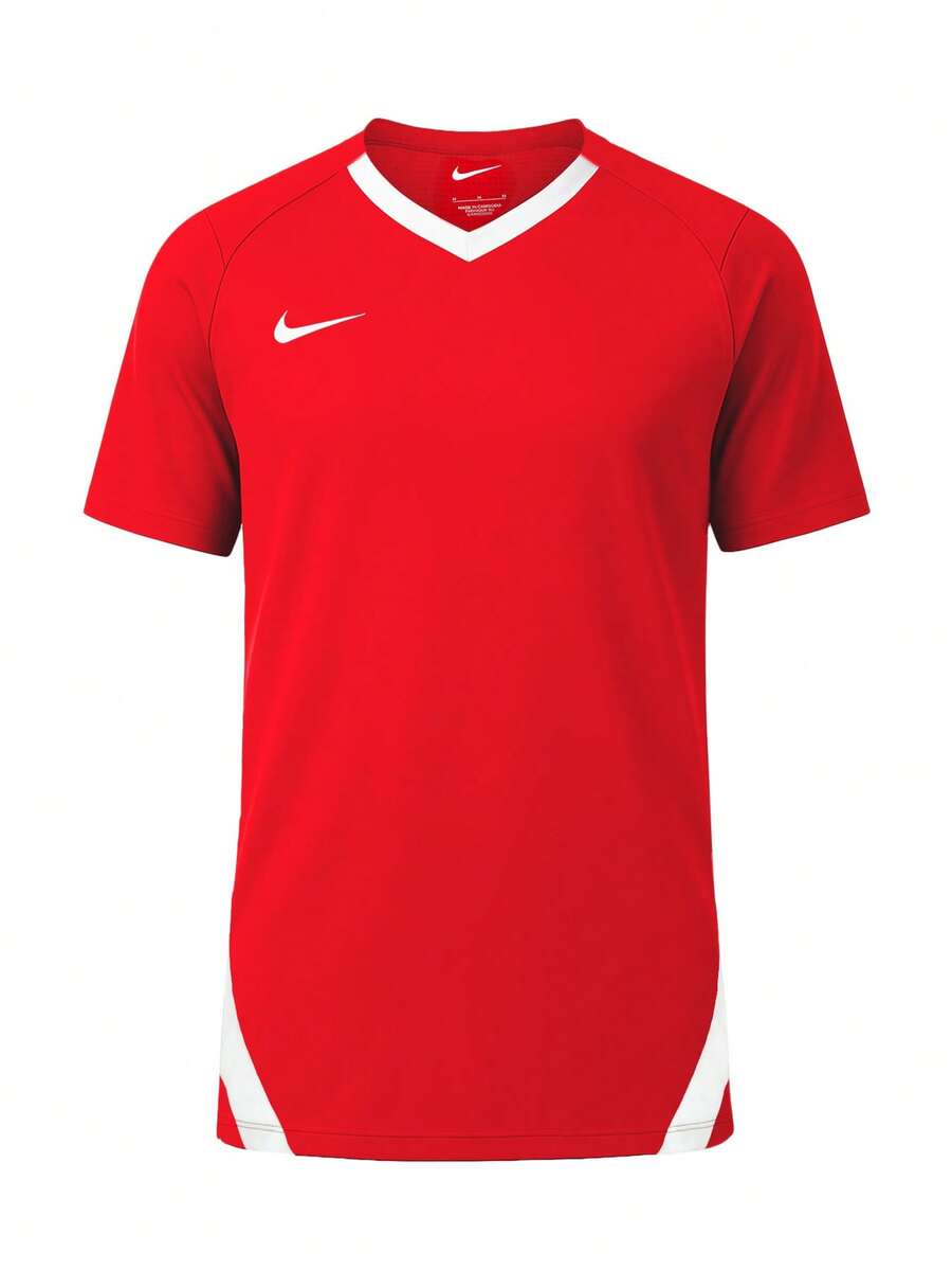 Nike Team Men Volleyball Spike Shirt - Red - View 1