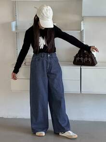 DAZY Tween-Mädchen Lässige Jeans