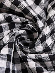 Rusticease Camisa Casual de Manga Longa Xadrez Plus Size, Camisa Xadrez de Outono para Mulheres, Estilo Country para Mulheres, Concerto Country para Mulheres, Natal Country Style Aconchegante de Outono e Inverno para Mulheres, Festa de Natal