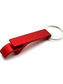 1/16/50/100个装便携式啤酒开瓶器钥匙扣迷你口袋铝合金饮料啤酒开瓶器婚礼派对回礼，适用于户外活动、露营，父亲节礼物 - 彩色 - 查看 15