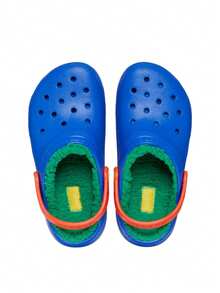 Crocs Classic Lined Clog T BBt/Mlti - 淡藍色多色 - 查看 3