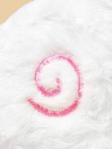 POKOJA LAND Cute Fish Cake Keychain Pouch - Mini Plush Bag For Earphones & Lipstick, Coin Purse With Detachable Strap, Backpack Charm Decoration 🐟 - 彩色 - 查看 7