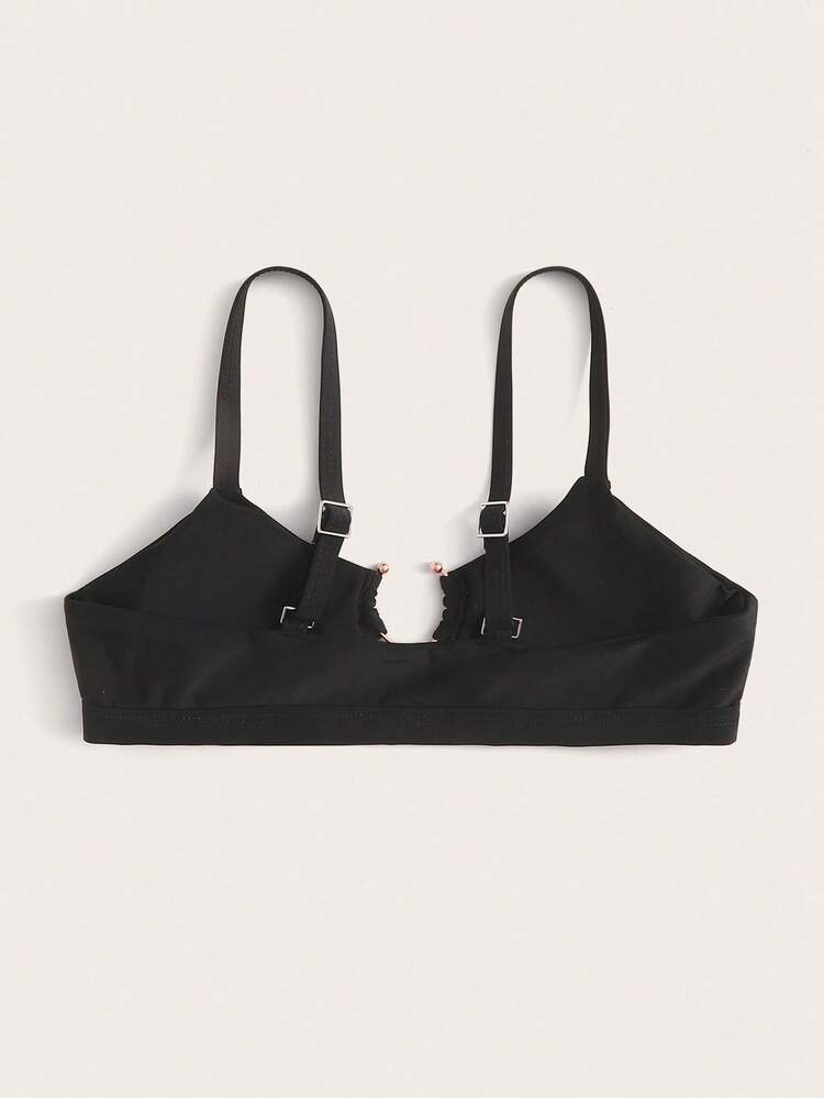 Summer Beach Ring Linked Bikini Top