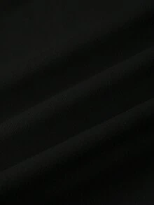 Teen Titans Go X SHEIN Tween Boy Letter & Cartoon Figure Graphic Crew Neck Long Sleeve Sweatshirt