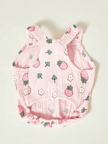 PETSIN Pink Lightweight Breathable Cute Sweet Style New Dog Dress, Leash Friendly, Popular In Europe And America, Spring/Summer Pet Dress - Pink - View 9