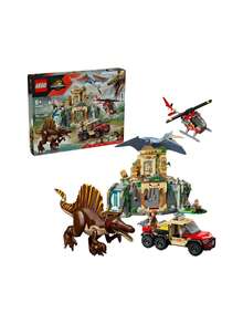 LEGO 76976 Spinosaurus & Quetzalcoatlus Air Mission 8years+ - Multicolor - View 1