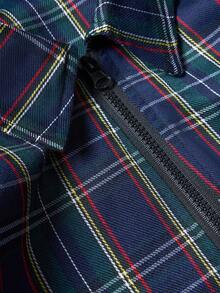 PAVTROS Casual Business Loose Plaid Long Sleeve Men Shirts, Fall