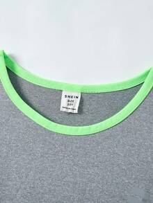 JNSQ Tween-Mädchen Outfit-Sets, Kinder-Herbst-/Winter-Sportbekleidung, Slim-Fit-T-Shirt mit Rundhalsausschnitt und Langarm-Sporthose, 2-teiliges Set, geeignet für den Alltag im Herbst/Winter, Outdoor-Aktivitäten, Urlaub, Streetstyle, Party und Freizeit