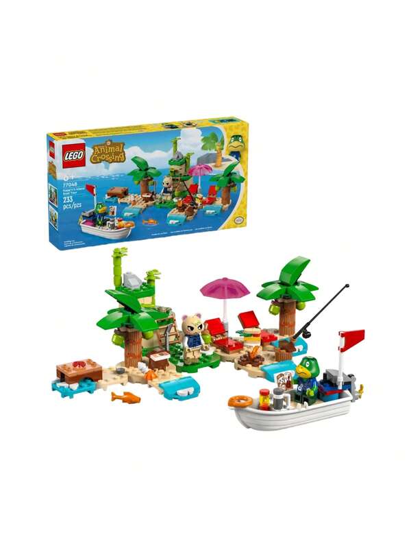 LEGO Kapp'n's Island Boat Tour Building Block Set - Room & Home Decor, Perfect Birthday Gift For Kids
