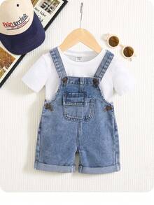 Denim Bayi Laki-Laki - Light Wash - View 2