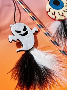 PETSIN 1pc Halloween Cat Teaser Wand, Random Color - Multicolor - View 3