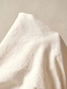 Bohemela 女式宽松绿色泡泡袖度假衬衫 - 杏色 - 查看 8