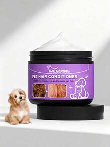 PETSIN 1pc/50ml Pet Fur Conditioner, Pet Hair Cleaning & Care, Fluffy & Soft, Detangling, Smoothing, Anti-Matting, Anti-Frizz Pet Hair Conditioner - Multicolor - View 1