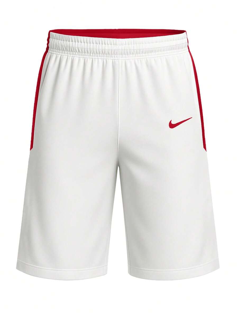 Nike Team Men's Basketball Short White - Multicolor - View 1