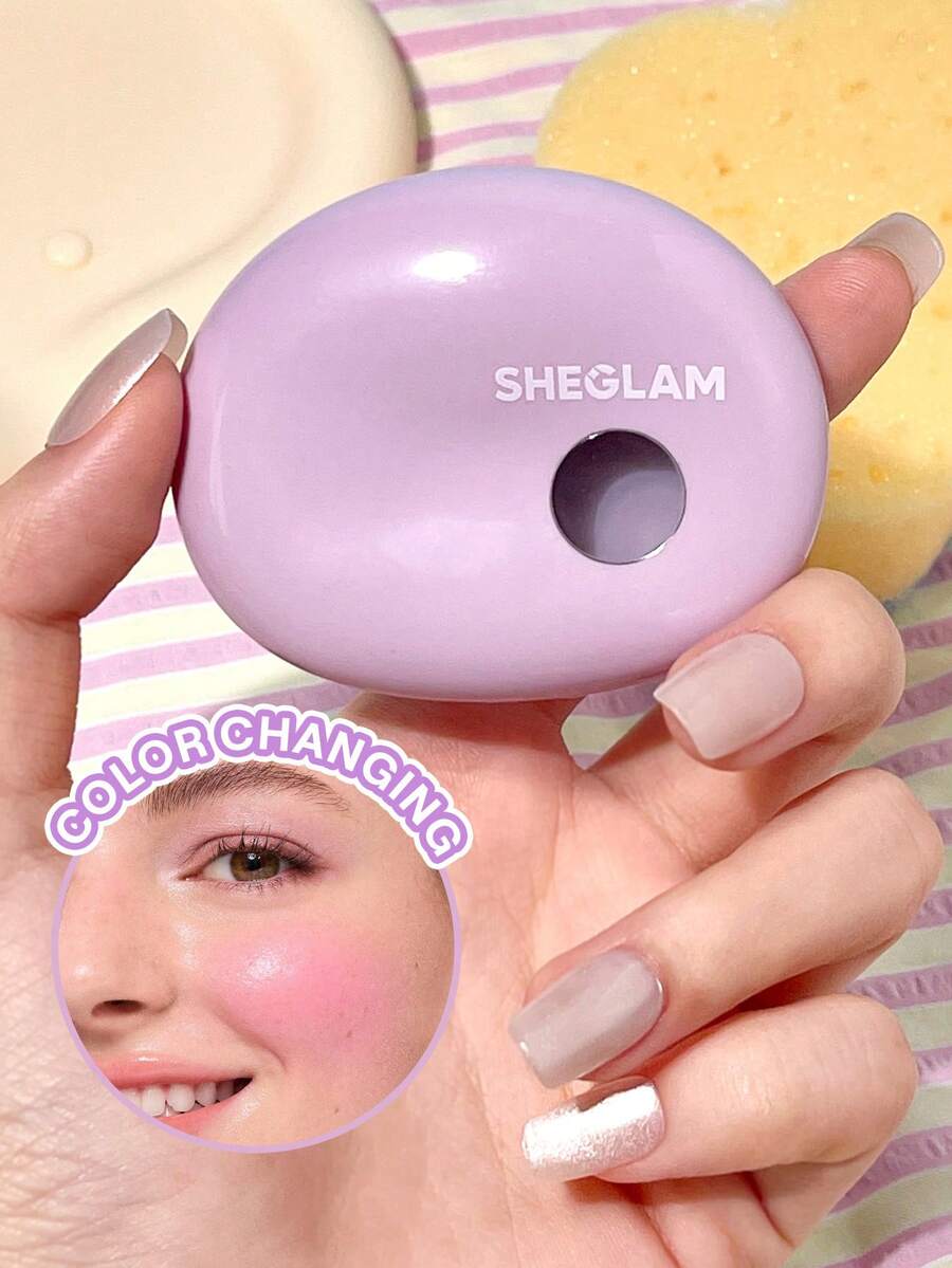 SHEGLAM Bubble Glow 腮紅棒 品牌 美容 化妝 化妝品 適合女性與女孩 完美搭配夏季春季 Y2K 時尚 流行 生日 母親節禮物 假期 派對準備就緒 最佳顏色 - 彩色 - 查看 1