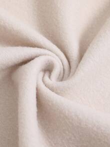 SHEIN Teens/Youth Basic Wear Casual Solid Color Zip-Up Jacket, All-Match Versatile Design Suitable For Commuting, School, Daily Casual, Travel, Outdoor Party, Sports, Bomber Jacket Casual Jacket Light Jacket Zip Up Jacket Fall Autumn And Winter Clothes - Apricot - View 9