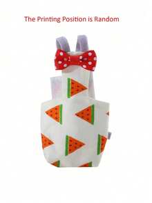 1件可爱鹦鹉套装，尿布便便袋，鹦鹉尿布，适用于鹦鹉、玄凤鹦鹉、鸽子 - 可水洗可重复使用的鹦鹉防护尿布，小型宠物鸟套装内衬（印花位置随机）