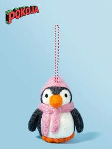 手工毛毡钥匙扣 - 可爱的包袋配件和感恩节礼品套装 - 彩色 - 查看 5