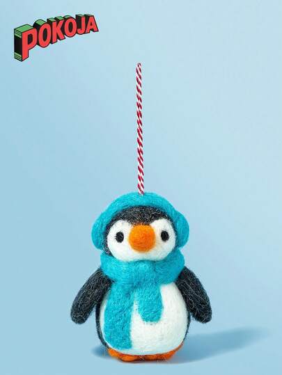 手工毛毡钥匙扣 - 可爱的包袋配件和感恩节礼品套装