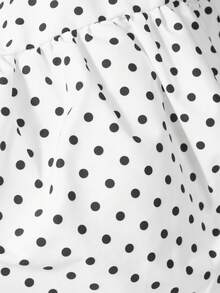 ROMWE Anime 1. 可爱蝴蝶结复古心形女士单肩包 2. 简约波尔卡圆点夏日花朵与音乐音符大容量手提包，可容纳笔记本电脑，适合日常通勤、上学、购物等。 - 白色 - 查看 5