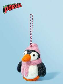 手工毛毡钥匙扣 - 可爱的包袋配件和感恩节礼品套装 - 彩色 - 查看 6