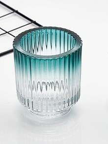 Cirelle 1 Piece Creative Candlestick Decoration, Household Glass Candle Cup, Candlelight Dinner Prop, Romantic Table Atmosphere Candlestick