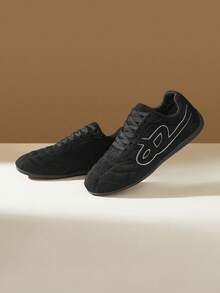 CUCCOO EASI Damen Kontrast-Farbe Schnür-Lässig Modische Bequeme Sportschuhe