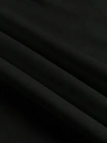 BATMAN X SHEIN Men's Bat And Letter Graphic Pullover Sweatshirt Black Graphic Hoodies Sweatshirts